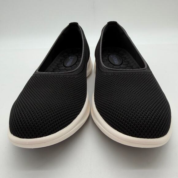 Vivaia Izabel Walker Pro Hybrid Comfort Support Knit Water RPT Flats Black 8.5 - Picture 6 of 10